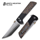 North Mountain Blade 2407-CUCF Chop 2 – 3.5" SLD-Magic Tanto Flipper Folding Knife
