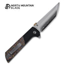 North Mountain Blade 2407-CUCF Chop 2 – 3.5" SLD-Magic Tanto Flipper Folding Knife
