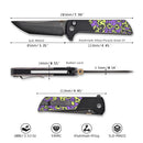 North Mountain Blade 2407-PRCF-DLC CHOP2 3.5" DLC Blade - Joker Original Color