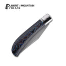 North Mountain Blade 2531-BLCF Thin Classic Lanny Gentleman Pocket Knife Blue Ceramic Carbon Fiber