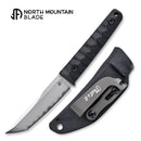 North Mountain Blade CHOP MINI 3.39" SLD-MAGIC Fixed Blade Knife Black G10 2416-BK