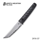 North Mountain Blade CHOP MINI 3.39" SLD-MAGIC Fixed Blade Carbon Fiber Handle Kydex Sheath Included 2416-CF