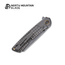 North Mountain Blade Echo 2506-Grid – 3.5" SLD-Magic Sheepsfoot Titanium Frame Lock Knife