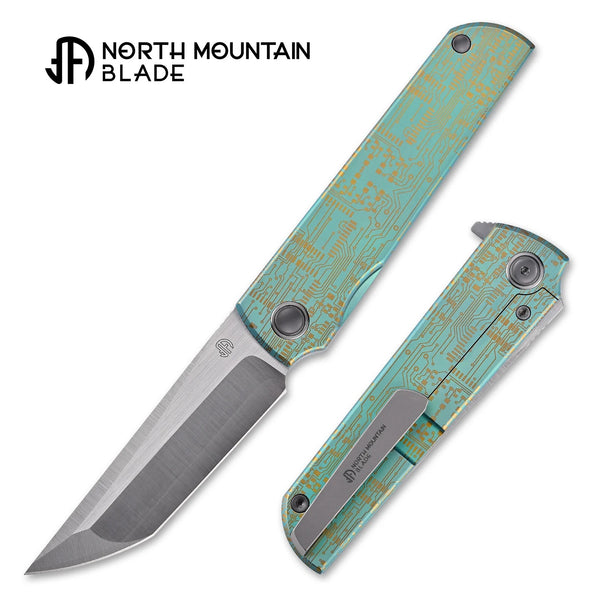North Mountain Blade Zen ZDP-189 San Mai Tanto Knife