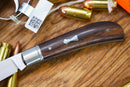 North Mountain Blade Lanny Traditional Pocket Knife M390 Hand-Polished Blade Desert Ironwood Handle