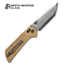 North Mountain Blade 2532-CU CHOP – SLD-Magic Tanto Blade | Brass Handle | Crossbar Lock | 10-Year Warranty