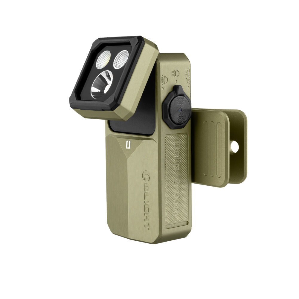Olight Small Led Olight Oclip 2 Ultra Olive Green – 580lm UV EDC Clip Light