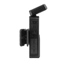 Olight Oclip 2 Ultra Premium Onyx Black side view with USB-C port and magnetic clip