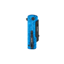 Oknife U1Ultra-SnowflakeBlue – 2.23" Brushed Glossy Ceramic Folding Utility Knife with TC4 Titanium Handle