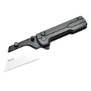 Oknife U1Ultra-Stealth – 2.36" Zirconium Oxide Ceramic Folding Utility Knife with Stealth Grey OAL Aluminum Handle
