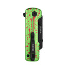Oknife U1Ultra-ZombieGreen – 2.36" Zirconium Oxide Ceramic Folding Utility Knife with 6061 Aluminum Handle