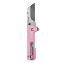Oknife U1Ultra-ZombiePink – 2.36" Zirconium Oxide Ceramic Folding Utility Knife with OAL Aluminum Handle
