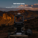 Olight Osight R multi-reticle system – 2 MOA dot and 65 MOA circle