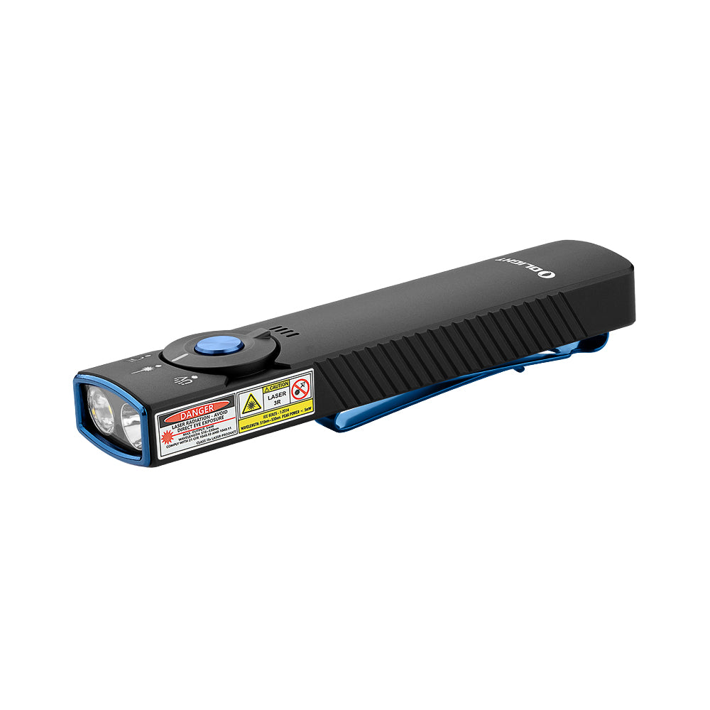 Arkfeld Pro Flat EDC Flashlight with LED Light UV and Laser