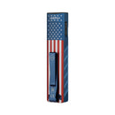 Olight ArkPro Liberty Lines back view showing the stars and stripes side and dual-way pocket clip