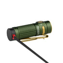 Olight Baton 4 OD Green – 1300 Lumen Rechargeable Compact EDC Flashlight Magnetic Charging