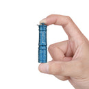 Olight i3E EOS 90 Lumen Keychain Flashlight AAA Battery - Astral Cobalt