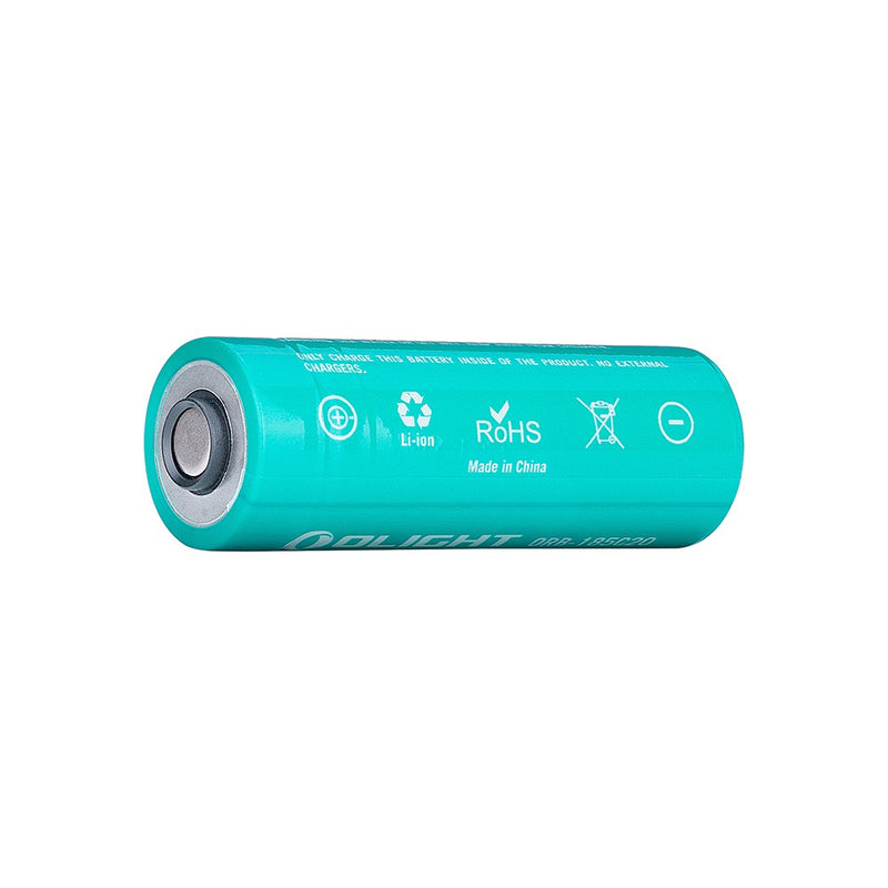Olight 18500 2040mAh Rechargeable Battery – Compatible with Odin Mini, Odin GL & Javelot Mini