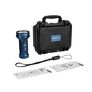 Olight Marauder Mini 2 Midnight Blue – 10,000 Lumen Compact USB-C Flashlight w/ Red Light, Flood & Spot (750m Throw)