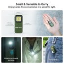 Olight Oclip Clip Light – OD Green | 300 lm Rechargeable Clip-On with White & Red LED