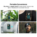 Olight Oclip Pro S Sunken Artifact magnetic mount and headlamp strap for hands-free use