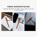 Olight 120 Lumen Rechargeable Pen Light with Green Laser – Olight O’Pen 3 Orange (USB-C)