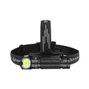 Olight Perun 3 Headlamp – Black | 3,000 Lm Rechargeable Right‑Angle Headlamp with White & Red Light Modes