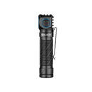 Olight Perun 3 Headlamp – Black | 3,000 Lm Rechargeable Right‑Angle Headlamp with White & Red Light Modes