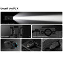 Olight PL-X Tactical Weapon Light – 1200 Lumen Dual Beam USB-C Rechargeable