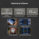 Olight Warrior Ultra Stars & Stripes Edition - 2,500 Lumen Tactical Flashlight (O-Aluminum, 320m)