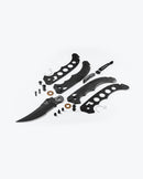 Benchmade Mini Bedlam 865SBK – 3.45″ CPM-S90V Serrated Tactical Folding Knife with G10 Handle