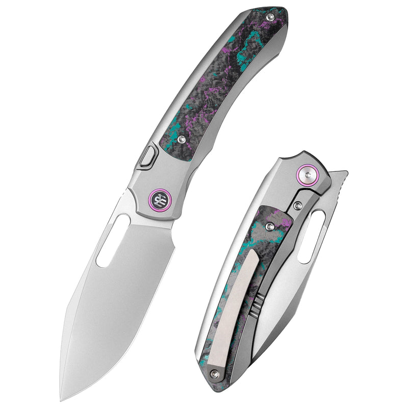 Ruutu グレー　115×180mm Remette RT-Orca ORCAJY – 3.15″ M390 Titanium Folding Knife