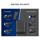 Olight Perun 3 Mini Headlamp & Flashlight – 1,250 Lumens, Red & White Light, Magnetic Clip