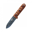 ESEE Camp-Lore PR-4 Fixed Blade Knife 4" 1095 Black Oxide Brown Sculpted Micarta