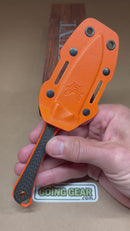 Benchmade Altitude 15201OR 3.08in S90V Orange Blade Carbon Fiber Handles