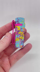 Olight – Baton 4 – 80’s Splatter V2 Cerakote Series – 1,300 Lumen EDC Flashlight