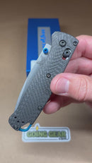 Benchmade 535-3 Bugout Carbon Fiber Folding Knife – 3.24" CPM-S90V Satin Drop-Point Blade, Ultra-Light EDC
