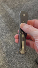 Spyderco JaniSong – 3.28" Satin CPM-S30V Spear Point Blade, Black G-10 Handles – C191GP