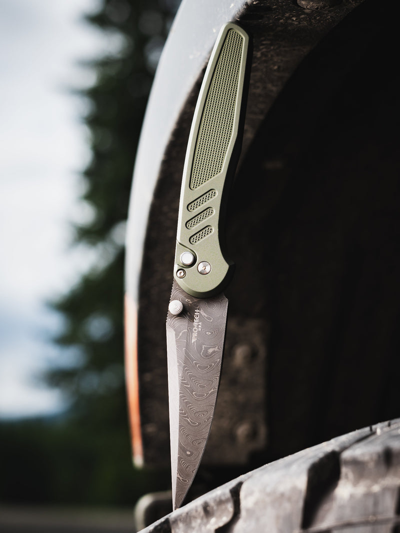 Pro-Tech 2026 Avalon Custom 003 Blade Show Texas Knife Nichols