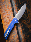 Pro-Tech BST26.Mordax.2 Blade Show Texas Exclusive – Navy Handle 20CV Mordax Knife