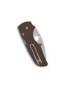 Spyderco Lil' Native Sprint Run 2.42" CPM 15V Folding Knife Brown G-10 Handle C230GPBN15V