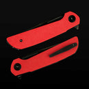 Reate Remedy FatCarbon Glass Red DLC closed view – front and back