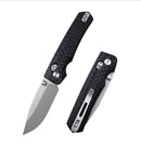 Remette Aurora-G1 Folding Knife – 2.75" 14C28N Blade, Black G10 Handle