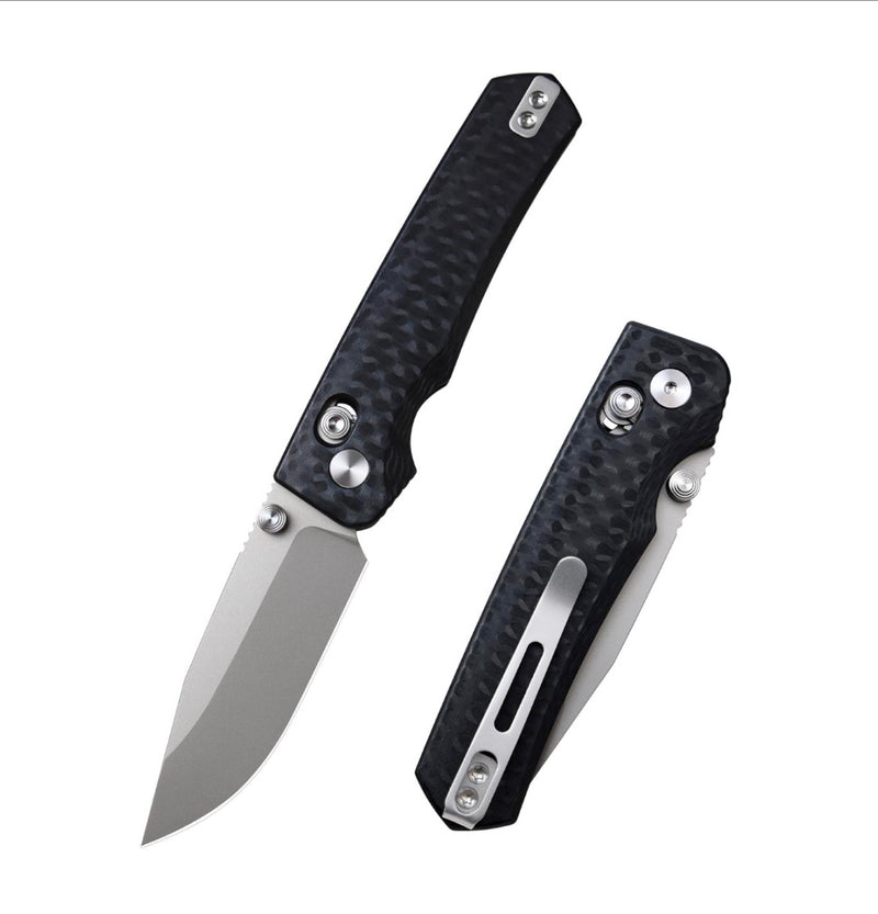 Remette Aurora-G1 Folding Knife – 2.75" 14C28N Blade, Black G10 Handle