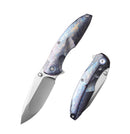 Remette Cool Whale RTCL-T3 3.15" M390 Drop Point Blade Lighting Anodized Titanium Handle