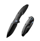 Remette Cool Whale RTCL-T4 3.15" DLC M390 Drop Point Blade PVD Titanium Handle