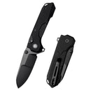 REMETTE RT-Cosmic RTCO-GB – 2.76" 14C28N Drop Point Button + Liner Lock Knife G10 Handle