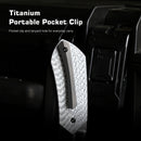 REMETTE RT-Meteor RTPT-BDL – 2.99" M390 Drop Point Button + Liner Lock Knife Titanium & Carbon Fiber