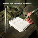 REMETTE RT-TP1C Pen – Titanium Tactical Pen with Clip Activated Lock and Glass Breaker