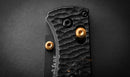 Benchmade Bugout Gold Class 535BK-251 Knife 3.24" M390 Black Cerakote — Fat Carbon & Titanium, AXIS Lock